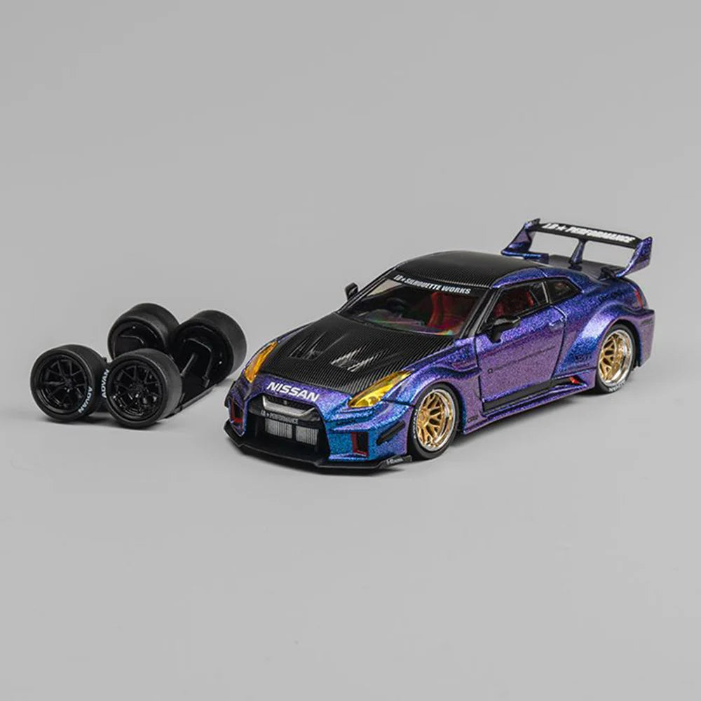 CM Model 1:64 Nissan LBWK 35GT-RR – Chameleon with Carbon