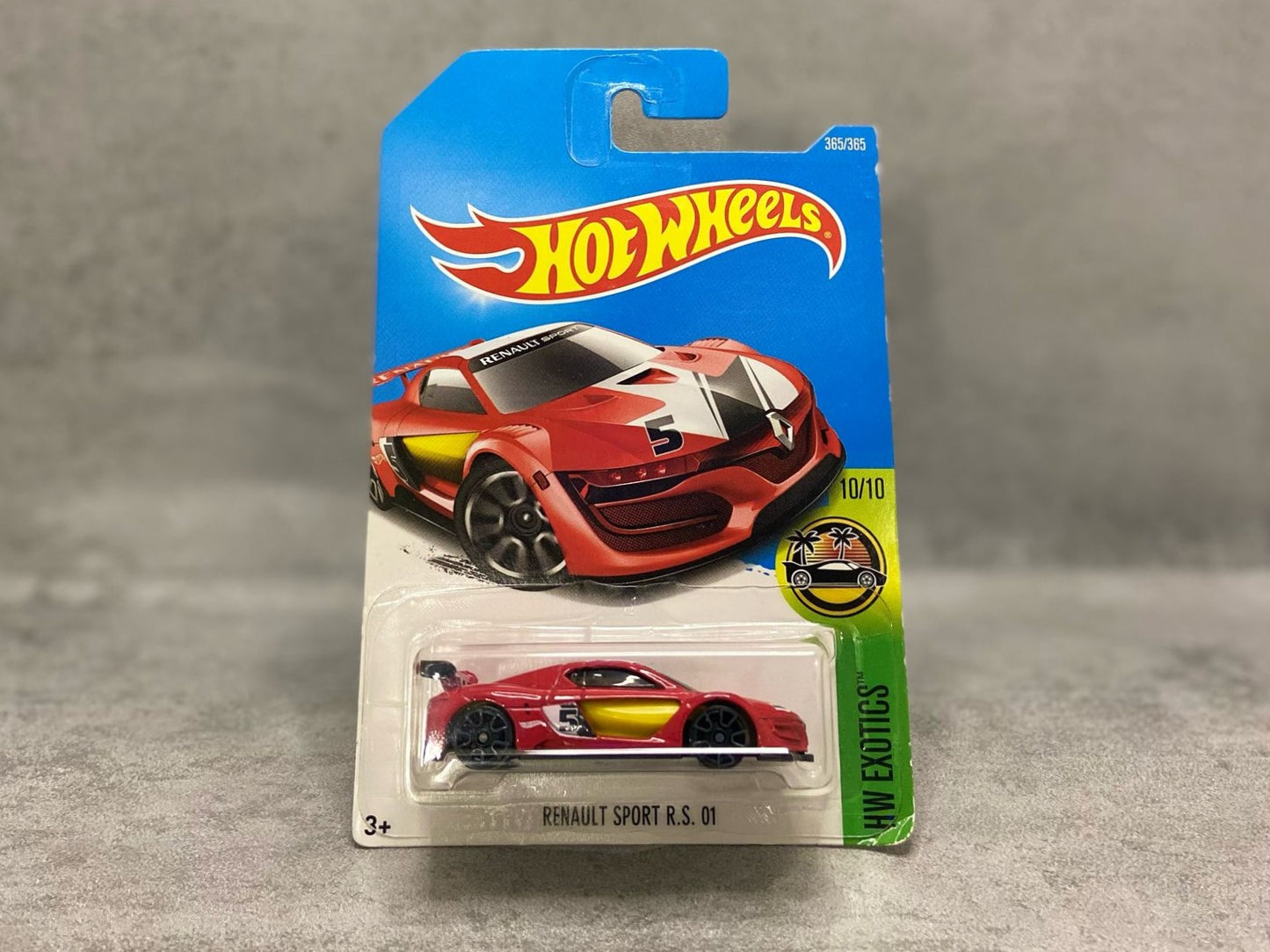 Hot Wheels Renault Sport R.S. 01 – mașinuță 1:64 inspirată din cursele GT, cu stil de pistă modern