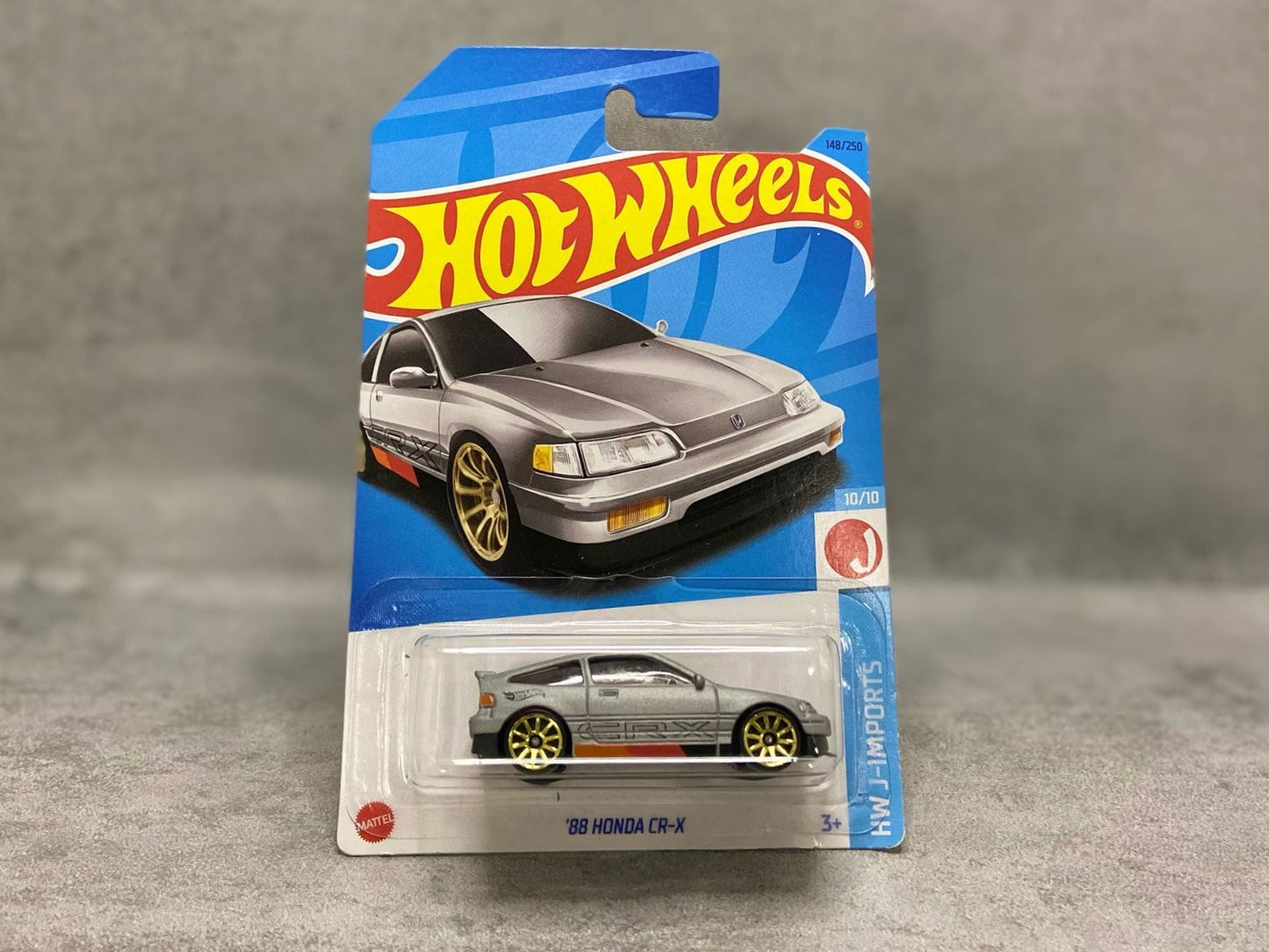 Hot Wheels '88 Honda CR-X – mașinuță 1:64 stil JDM clasic din anii '80