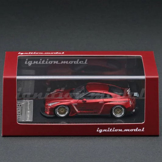 Ignition Model 1:64 PANDEM R35 GT-R – Red Metallic
