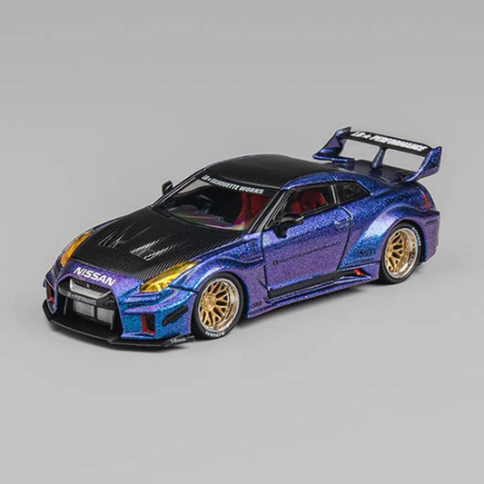 CM Model 1:64 Nissan LBWK 35GT-RR – Chameleon with Carbon
