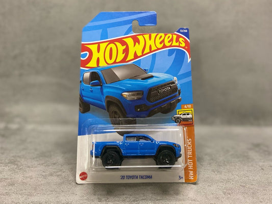 Hot Wheels '20 Toyota Tacoma – mașinuță 1:64 cu design off-road și detalii de pickup de performanță