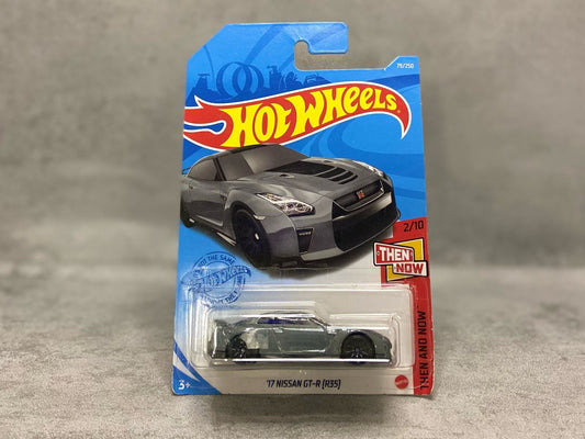 Hot Wheels '17 Nissan GT-R R35 – mașinuță 1:64 cu design aerodinamic și putere de supercar japonez

