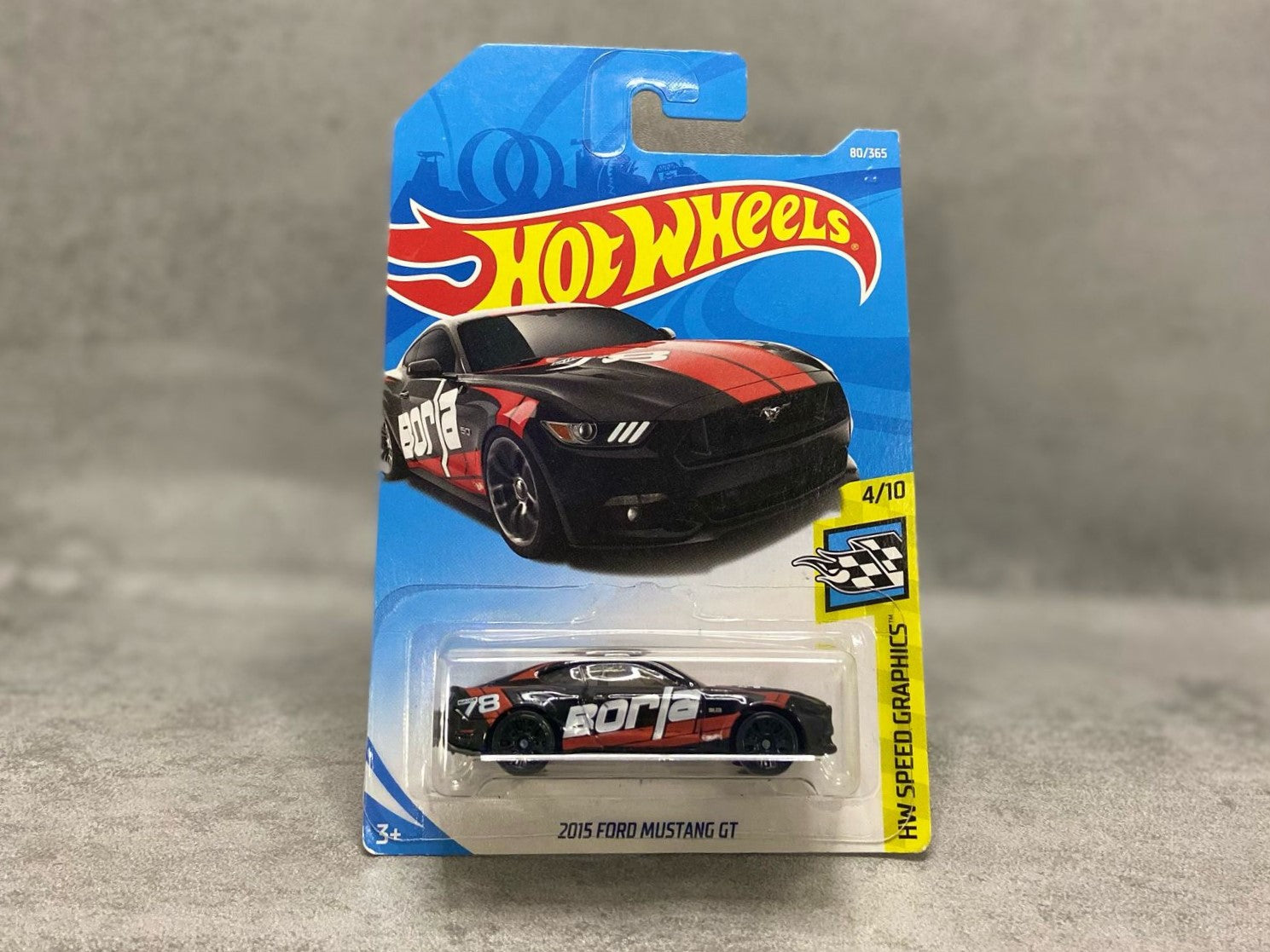 Hot Wheels 2015 Ford Mustang GT – mașinuță 1:64 cu design american modern și spirit muscle car autentic

