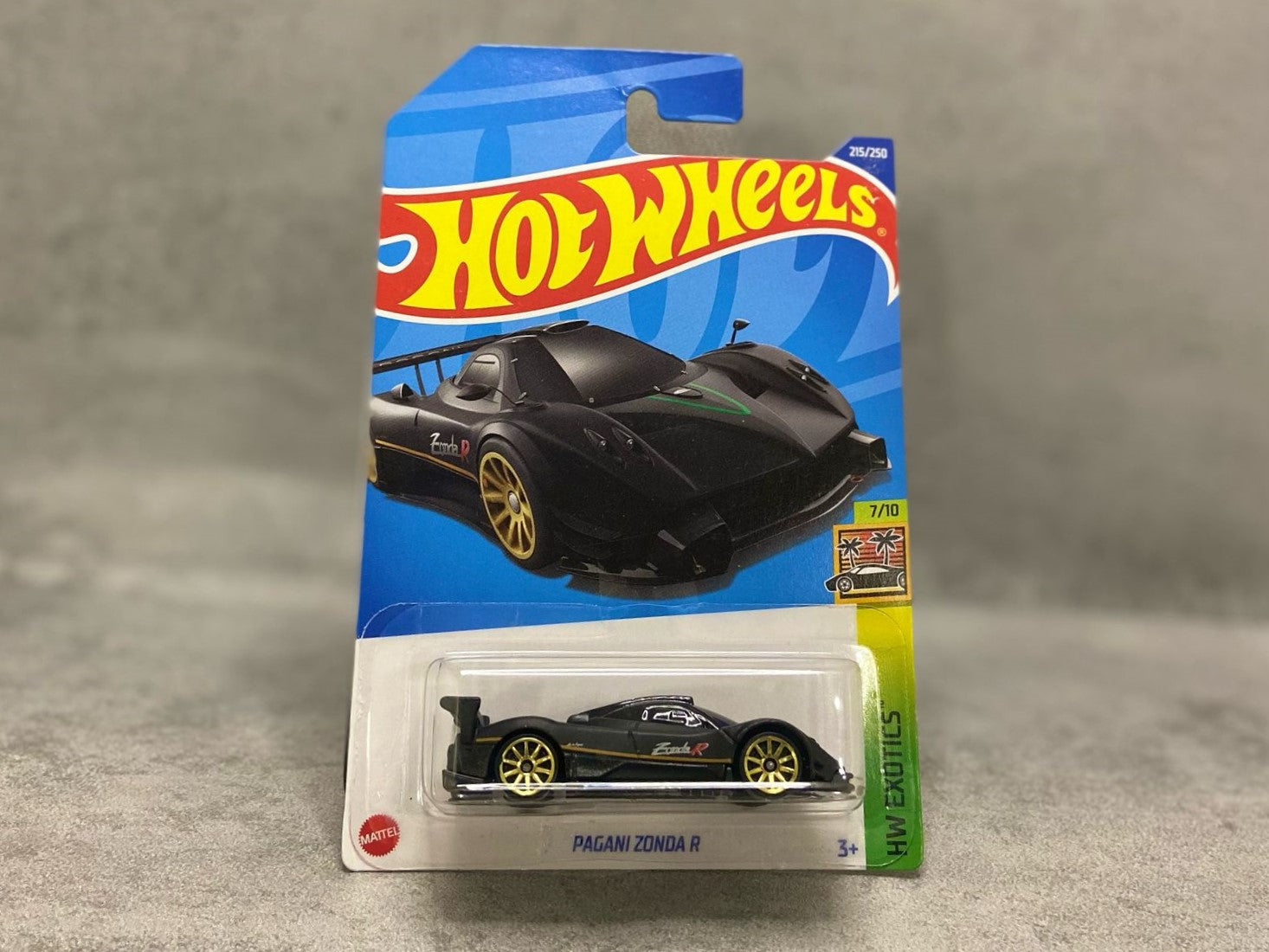 Hot Wheels Pagani Zonda R – mașinuță 1:64 cu design de circuit, inspirată din hypercarul italian