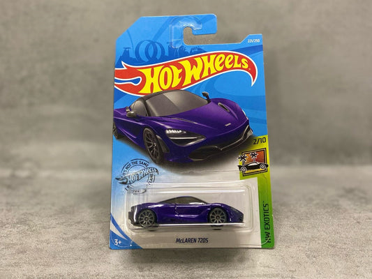 Hot Wheels McLaren 720S – mașinuță 1:64 cu design aerodinamic modern din seria Mainline

