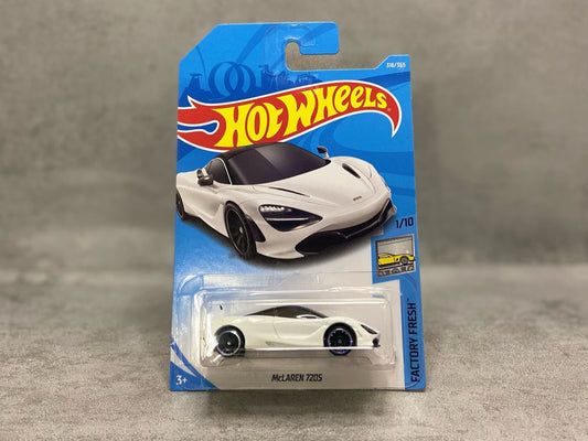 Hot Wheels McLaren 720S – mașinuță 1:64 supercar britanic modern din seria Mainline

