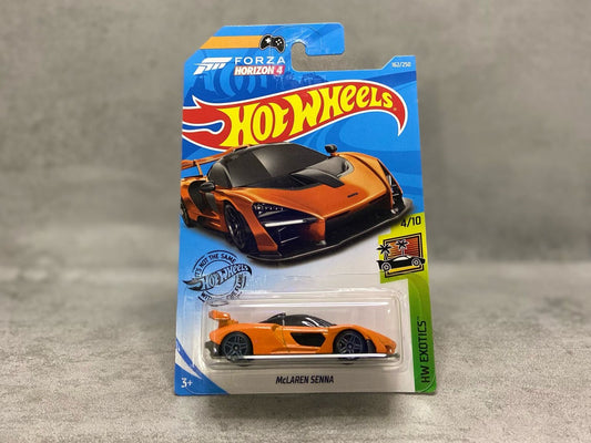Hot Wheels McLaren Senna – mașinuță 1:64 stil hypercar din seria Mainline

