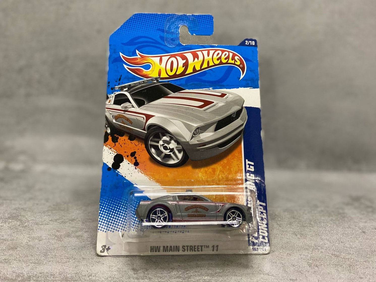 Hot Wheels Ford Mustang GT Concept – mașinuță 1:64 prototip muscle car din seria Mainline

