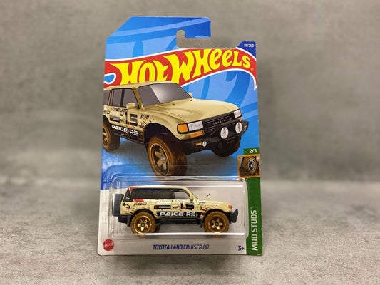 Hot Wheels Toyota Land Cruiser 80 – mașinuță off-road 1:64 din seria Mainline