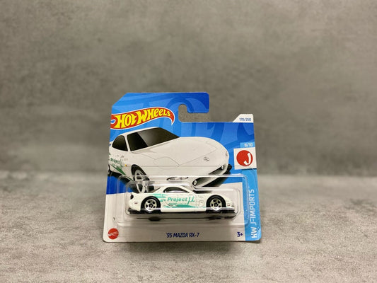 Hot Wheels – '95 Mazda RX-7 – Model 1:64 cu detalii autentice și finisaj de calitate