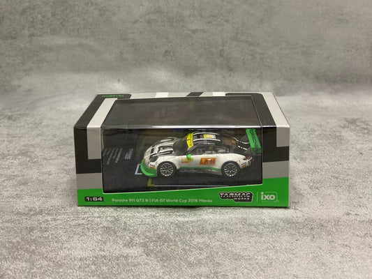 Tarmac Works Porsche 911 GT3 R – mașinuță diecast 1:64 inspirată din curse GT